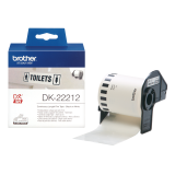 Brother filmová role 62mm x 15.24m, bílá, 1 ks, DK-22212, pro tiskárny štítků
