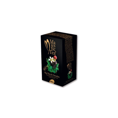 Bylinný čaj Biogena - aloe vera a ostružina, 20x 2,5 g