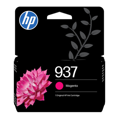 Originální inkoust HP 4S6W3NE (937), purpurový, 800 stran