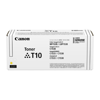 Originální toner Canon T10 Y (4563C001), žlutý, 10000 stran