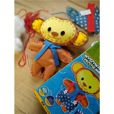 Kreativní šicí sada pro děti Cricco - opička