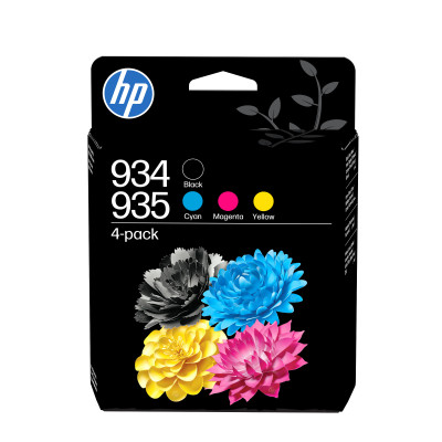 Originální inkoust HP 6ZC72AE (934/935), CMYK, 400 stran, 4-pack