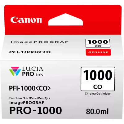 Originální inkoust Canon PFI-1000CO (0556C001), chroma optimizér, 680 stran (80 ml)