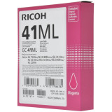 Originální gelová náplň Ricoh GC-41M (405767), purpurová, 600 stran