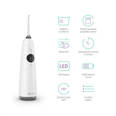 TrueLife AquaFloss Compact C300 White - ústní sprcha