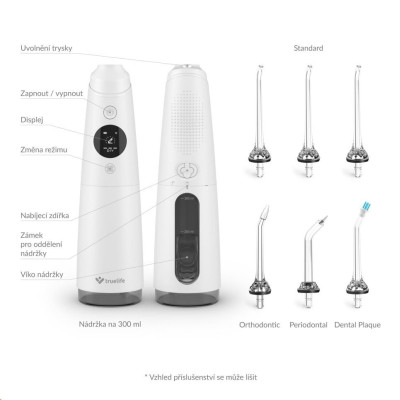 TrueLife AquaFloss Compact C300 White - ústní sprcha