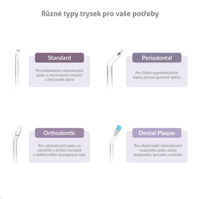 TrueLife AquaFloss Compact C300 White - ústní sprcha