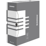 Archivační krabice Donau - A4, 12 cm, šedá, 1ks