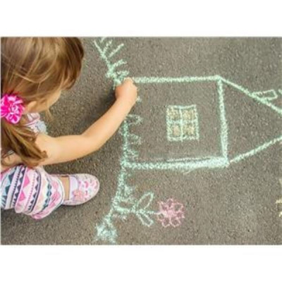 Chodníkové křídy Cricco, barevné, 20 ks