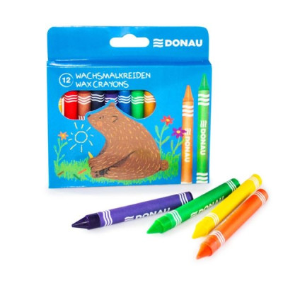 Voskovky Donau - voděodolné, v kartové krabičce, 12 ks
