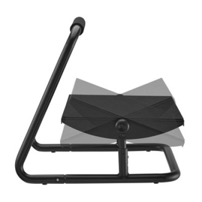 Powerton ERGO FLEX podstavec pod nohy, černý