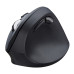 Powerton ERGO SHARK Myš bezdrátová, černá, 1600DPI