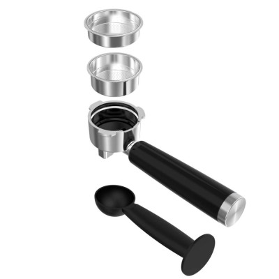 Salente Coffio, pákový kávovar, nerez