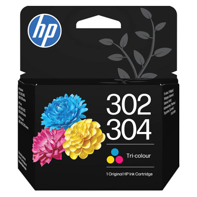 Originální inkoust HP B7RT6AE (302/304), barevný, 150 stran