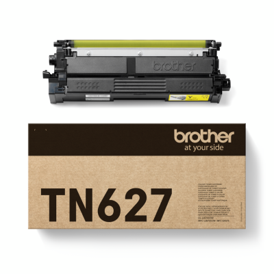 Originální toner Brother TN-627Y, žlutý, 10000 stran