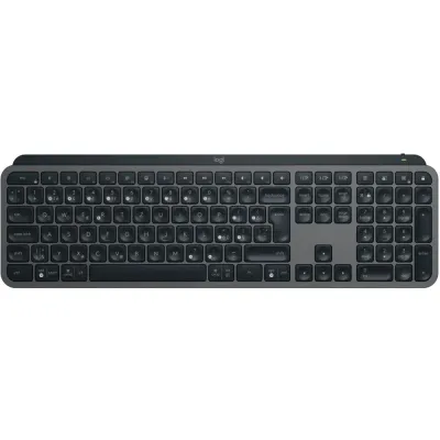 Logitech Klávesnice MX Keys S, CZ-SK, černá/šedá