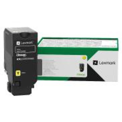 Originální toner Lexmark 81C2XY0 (81C0X40), žlutý, 16200 stran