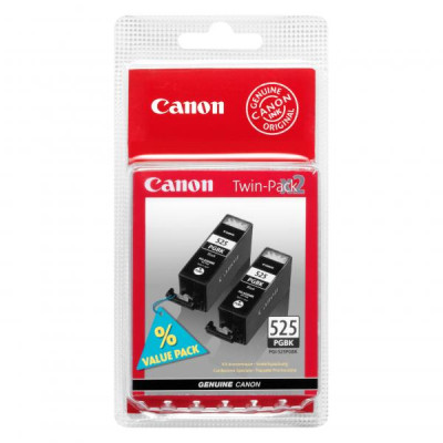 Originální inkoust Canon PGI-525PGBk (4529B006, 4529B017), černý, 2 × 19 ml, 2-pack
