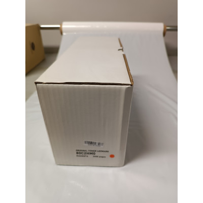 Originální toner Lexmark 80C2HM0, purpurový, 3000 stran, VÝPRODEJ, náhradní obal
