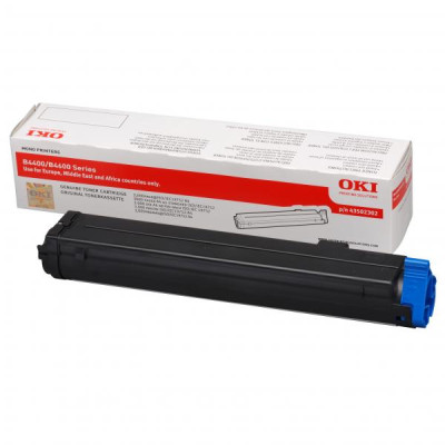 Originální toner Oki B4400 (43502302), černý, 3000 stran, VÝPRODEJ, náhradní obal