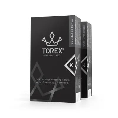 TOREX® toner kompatibilní s HP CF400XD (201X), černý, 2 × 2800 stran, 2-pack