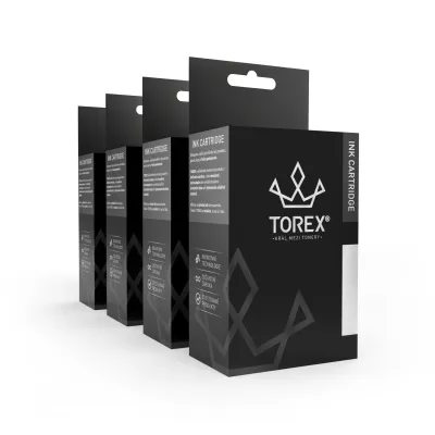 TOREX® inkoust Canon CLI-571XL (0332C005), CMYK, 4 x 11 ml, 4-pack