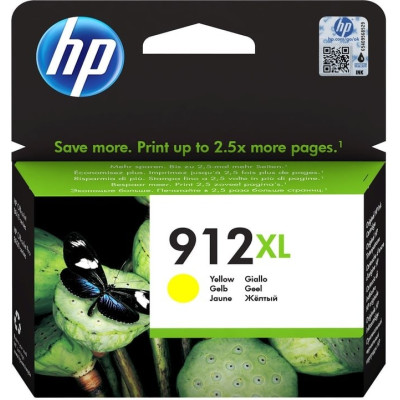 Originální inkoust HP 3YL83AE (912XL), žlutý, 700 stran (8,5 ml)