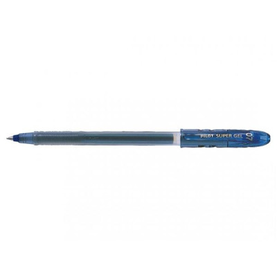 Gelový roller s víčkem Pilot Supergel, modrý