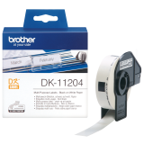 Brother papírové štítky 17mm x 54mm, bílá, 400 ks, DK-11204, pro tiskárny řady QL