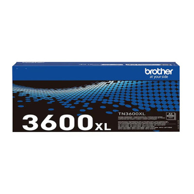 Originální toner Brother TN-3600XL, černý, 6000 stran, XL