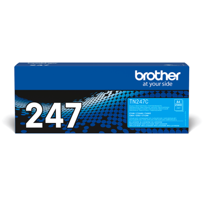 Originální toner Brother TN-247C, azurový, 2300 stran