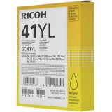 Originální gelová náplň Ricoh GC-41Y (405768), žlutá, 600 stran