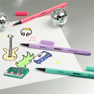 Fixy Kores K-Beats, sada 26 barev