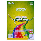 Kreslicí karton Cricco A4 - 170 g/m2, 12 ks, bílý