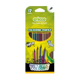 Pastelky Cricco Black-edition,12 metalických barev