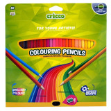 Pastelky Cricco, trojhranné, 60 barev, blistr