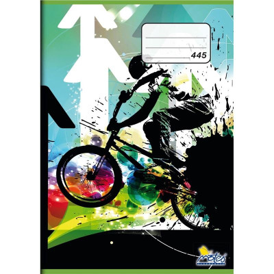 Sešit č. 445, A4, 40 listů, čtverečkovaný