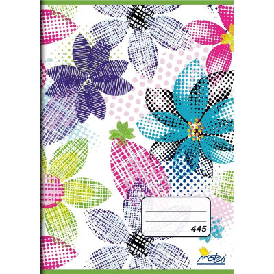 Sešit č. 445, A4, 40 listů, čtverečkovaný