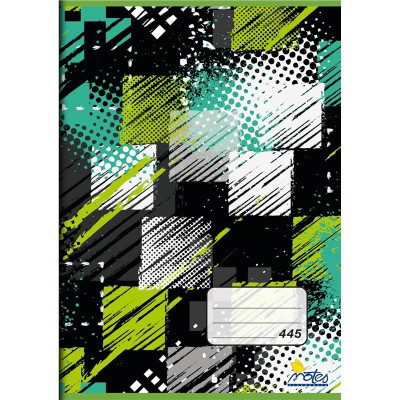 Sešit č. 445, A4, 40 listů, čtverečkovaný