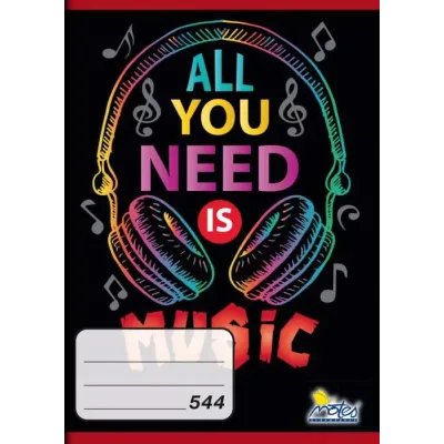 Sešit č. 544, A5, 40 listů, linkovaný