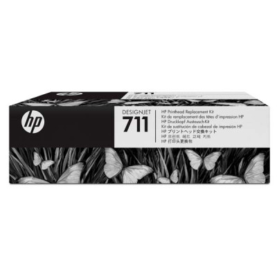 Originální tisková hlava HP C1Q10A (711), CMYK, 4-pack
