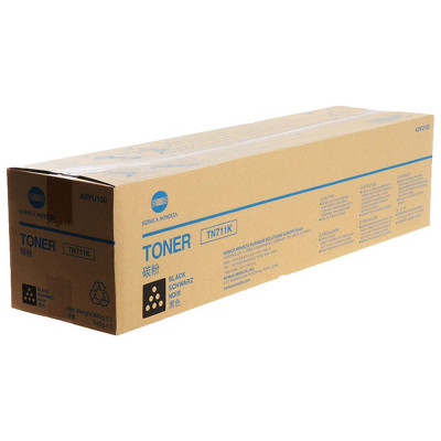 Originální toner Konica Minolta TN-711K (A3VU150), černý, 47200 stran