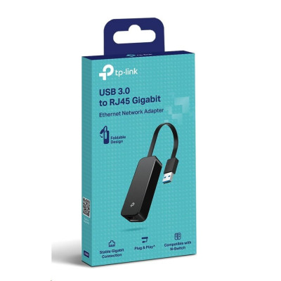 TP-Link UE306 USB/Ethernet síťový adaptér (1xUSB3.0 -> 1xGbE)