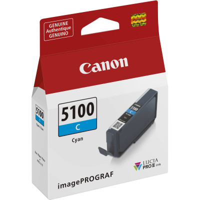 Originální inkoust Canon PFI-5100C (6953C001), azurový