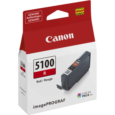 Originální inkoust Canon PFI-5100R (6958C001), červený