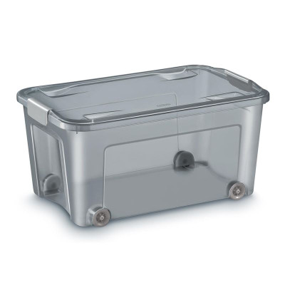 Plastová krabice Shadow-recykl.materiál,šedá,43 l