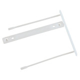 Archivační spony Q-Connect - Z-klip, 100 ks, bílé