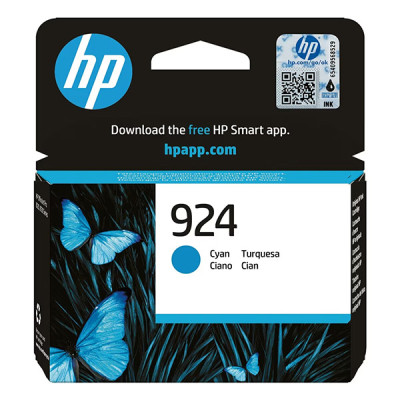 Originální inkoust HP 4K0U3NE (924), azurový, 400 stran