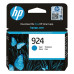Originální inkoust HP 4K0U3NE (924), azurový, 400 stran