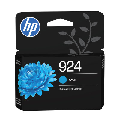 Originální inkoust HP 4K0U3NE (924), azurový, 400 stran